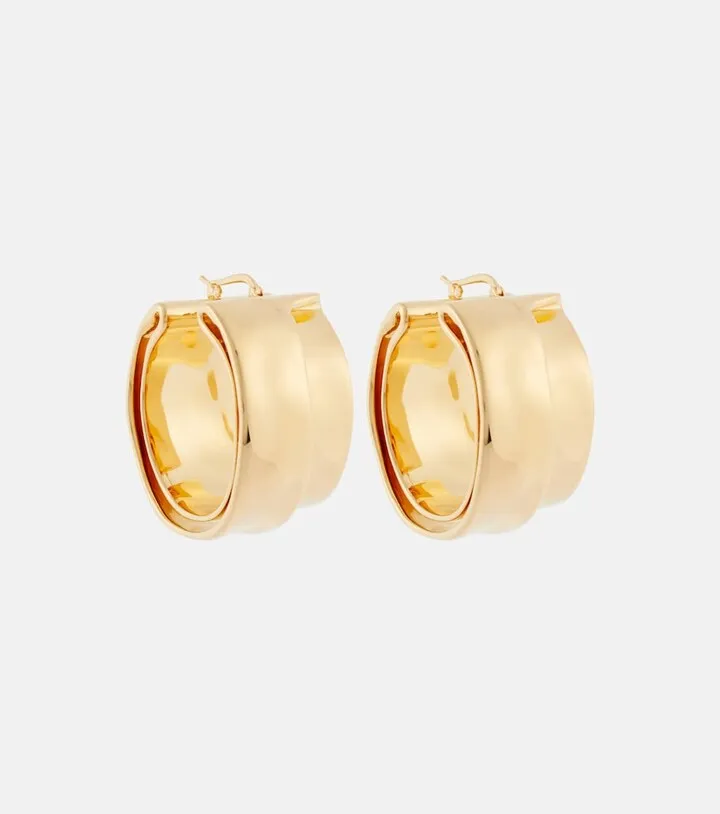 Layered hoop earrings