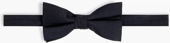 Silk-twill bow tie