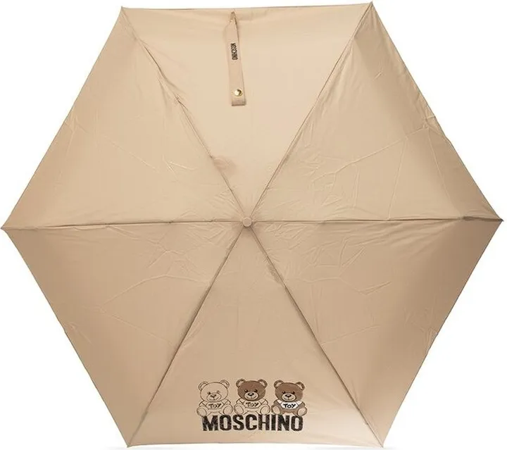Moschino Teddy Bear Printed Compact Umbrella
