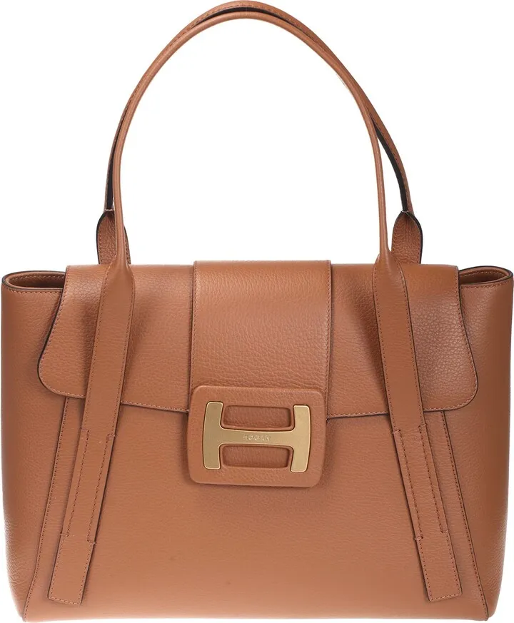 Brown shopping H-Bag