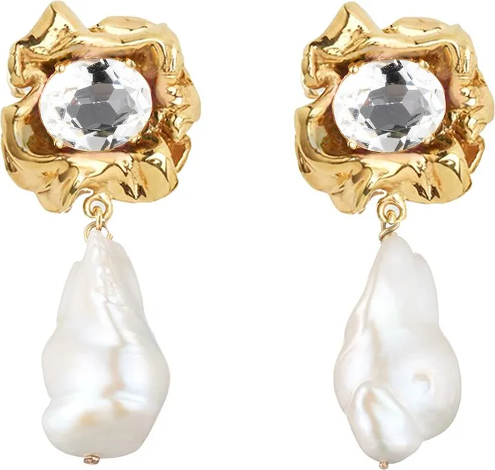 Lola Baroque Pearl Drop Earrings