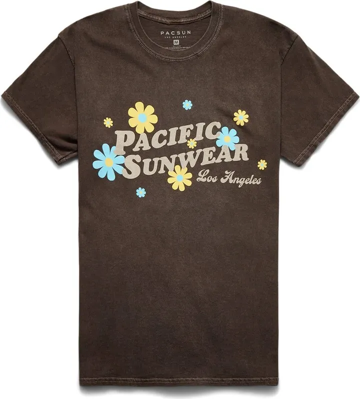 Flower Logo Graphic Tee