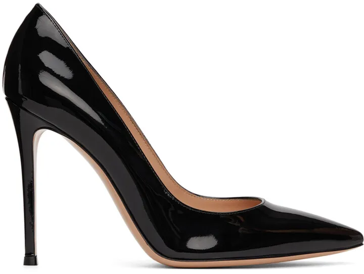 Gianvito Rossi Black Gianvito 105 Heels
