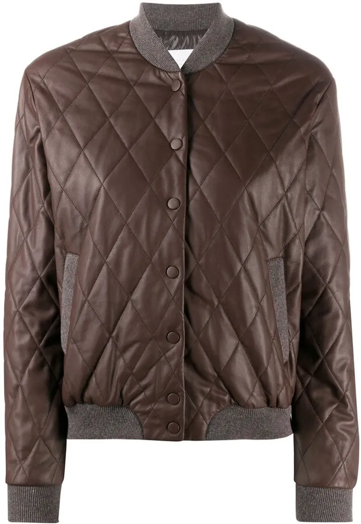 Quilted Bomber Jacket