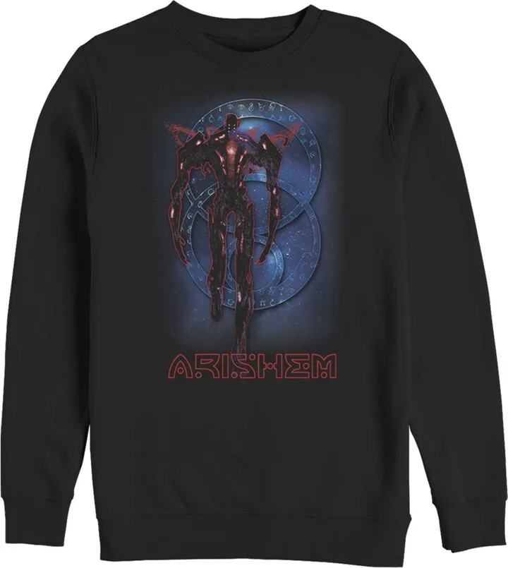 Men's Marvel Eternals Arishem the Judge Sweatshirt - Black - 3X Large