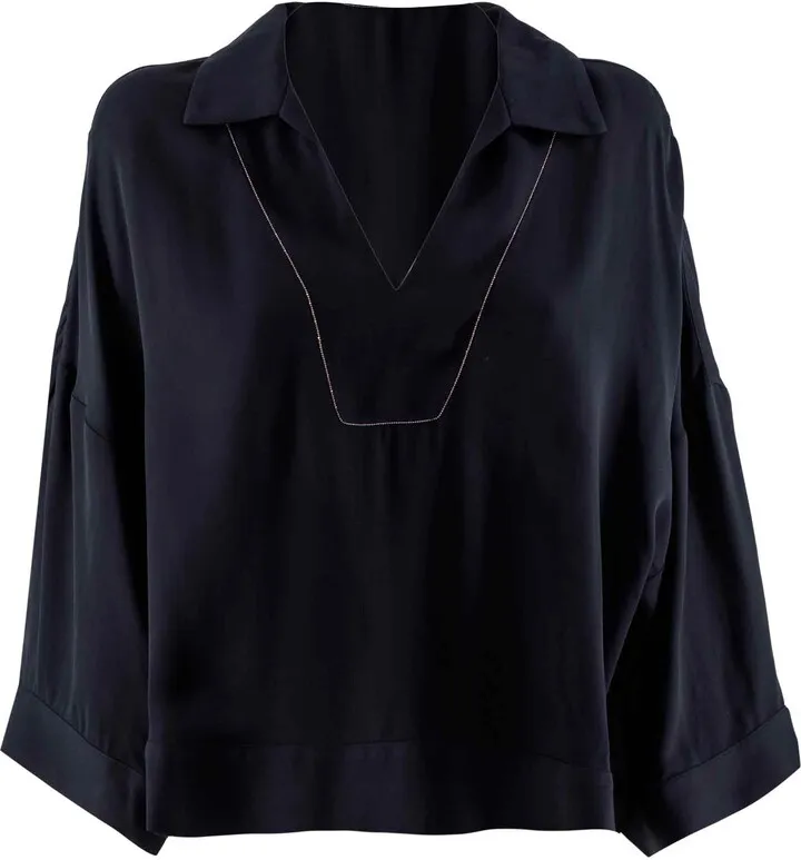 Three-quarter Length Sleeved Blouse