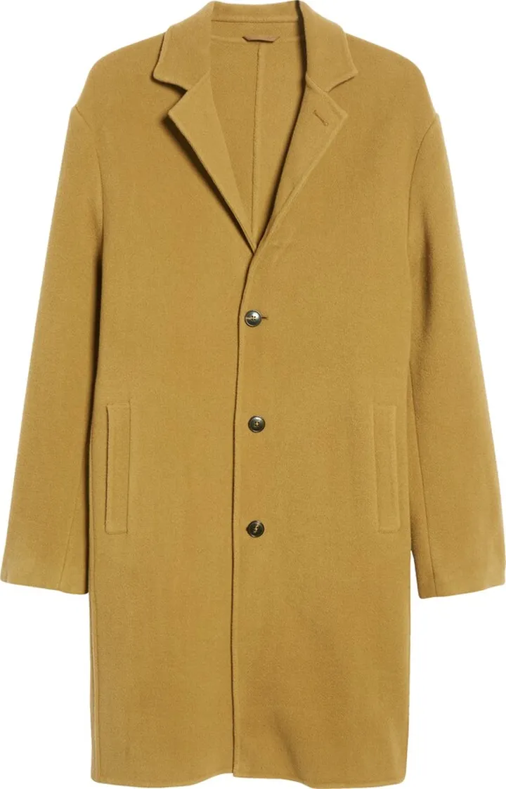 Double Face Wool Blend Coat