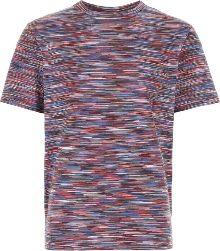 Missoni Striped Knitted Crewneck T-Shirt
