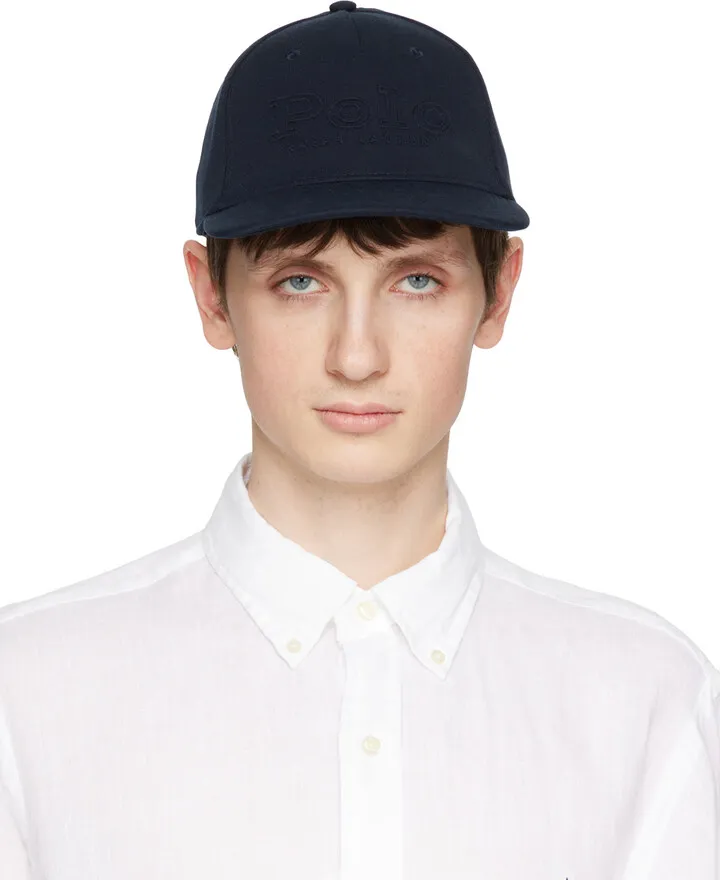 Polo Ralph Lauren Navy Embroidered Cap