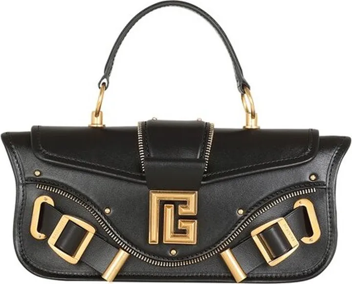 Blaze clutch bag in smooth leather