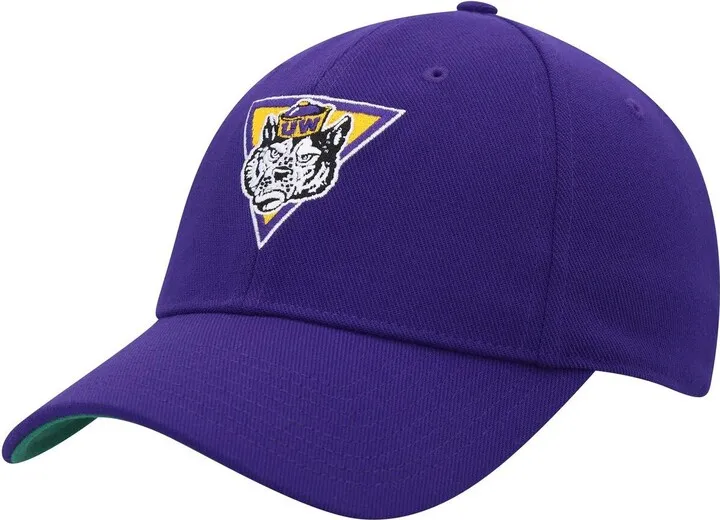 Men's adidas Purple Washington Huskies Vault Slouch Flex Hat
