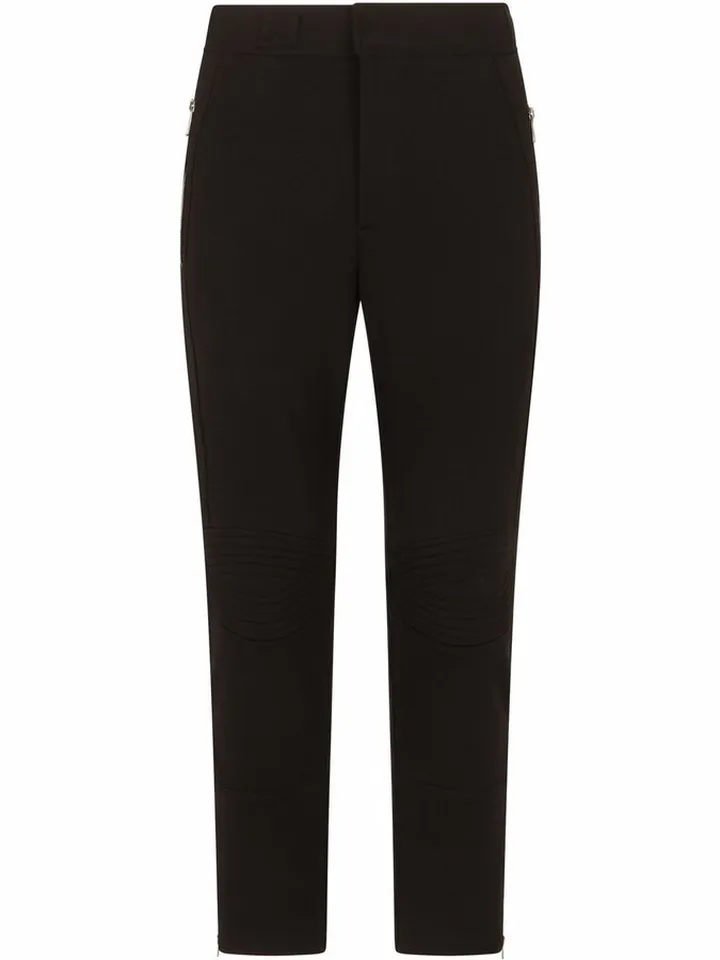 Slim-Cut Tailored Trousers