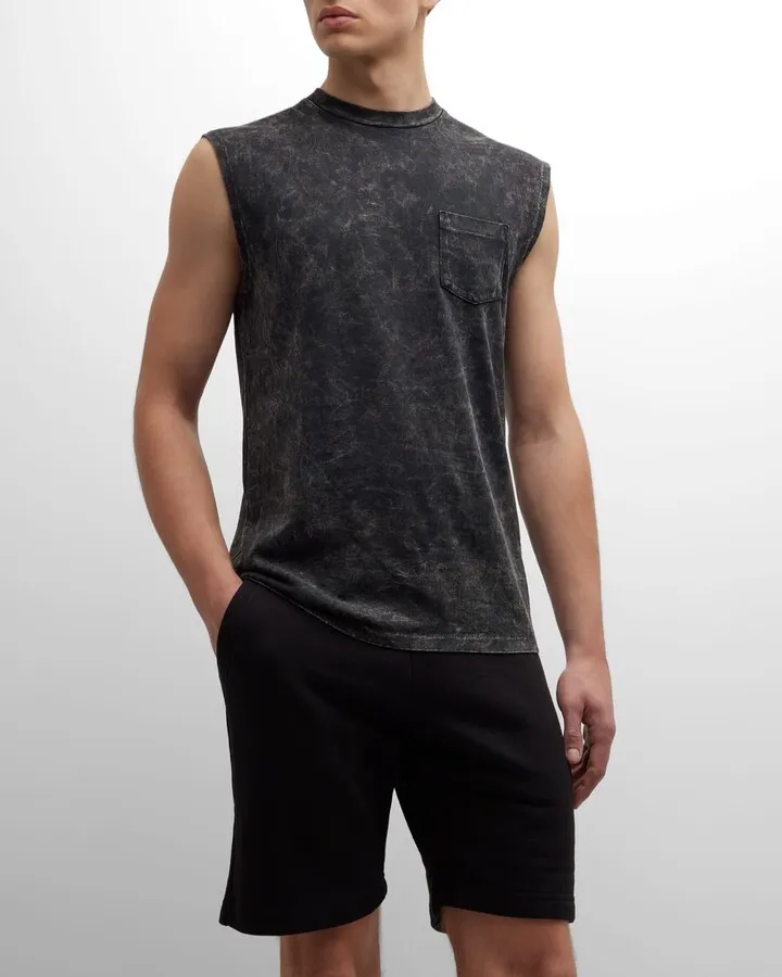 Men's Mineral Wash Rodeo Sleeveless T-Shirt