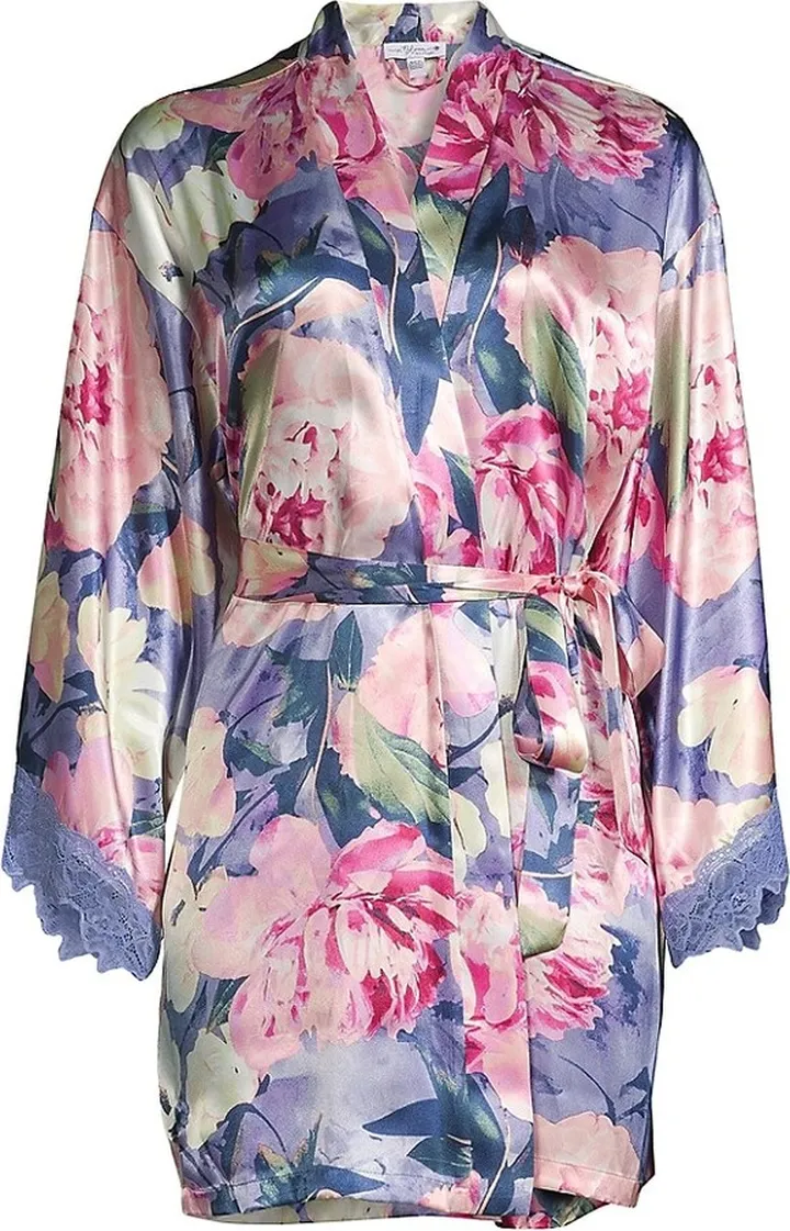 Claudia Belted Floral Robe