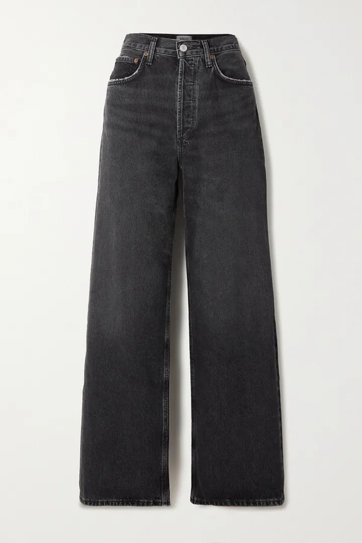 AGOLDE - Baggy Low Slung Jeans - Black