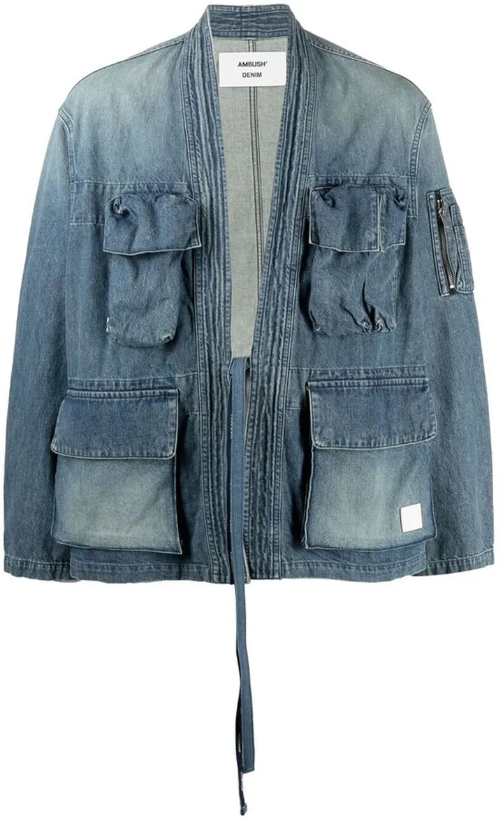 Belted Denim Jacket