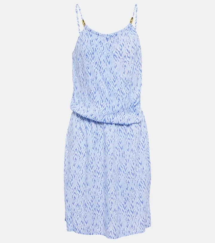 Printed minidress