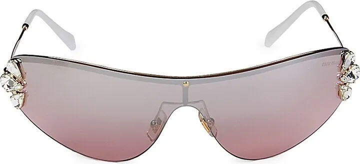 48MM Shield Sunglasses
