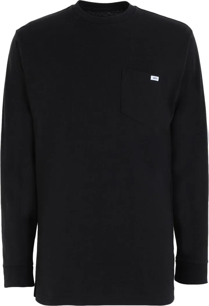 Mn Anaheim Needlepoint Skull Ls T-shirt Black