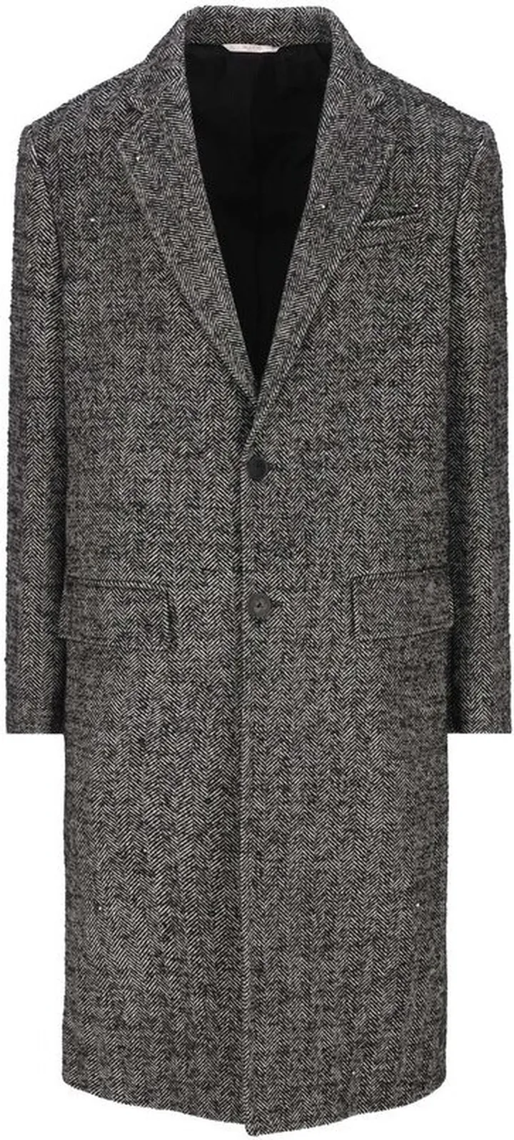 Valentino Single-Breasted Long-Sleeved Coat