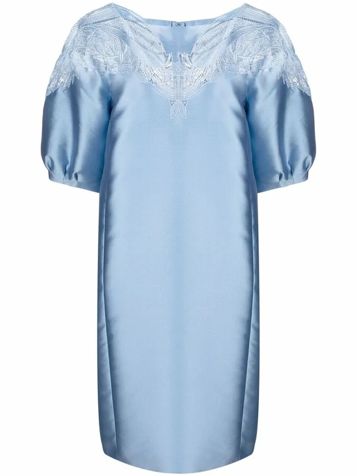 Lace-Detail Dress