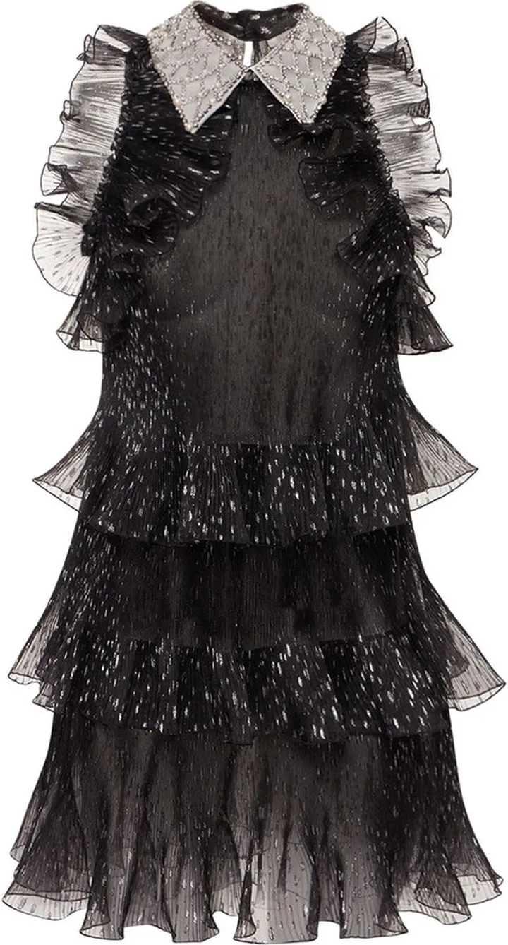 Fil coupé mini dress