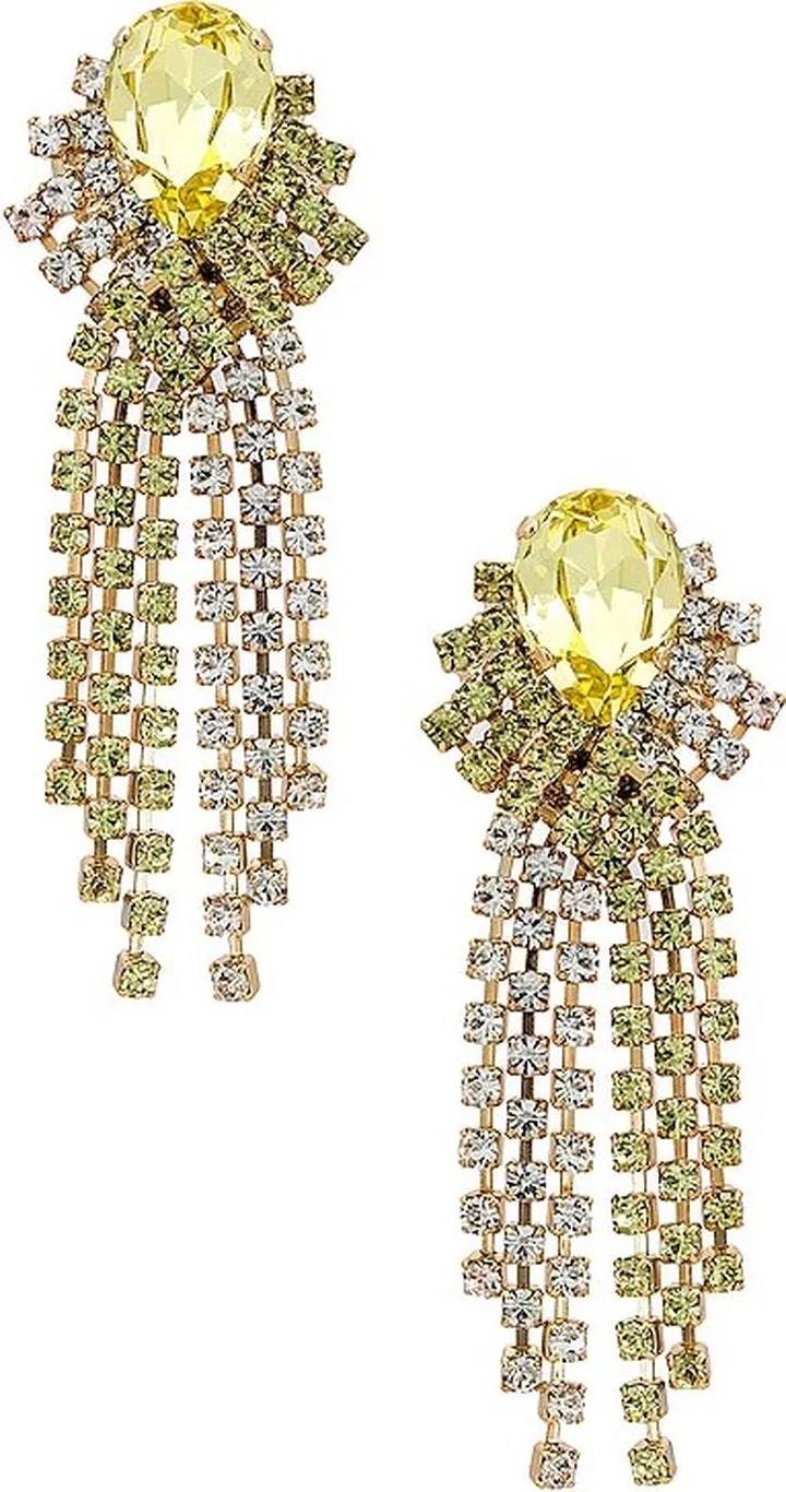 Laced Jonquil Chandelier Earrings