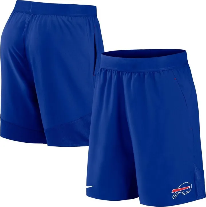 Men's Nike Royal Buffalo Bills Stretch Woven Shorts