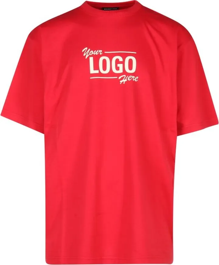 Balenciaga Your Logo Here Print T-Shirt