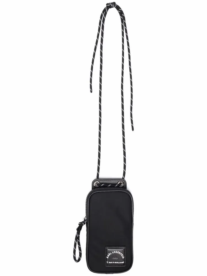 Logo-Patch Phone Bag