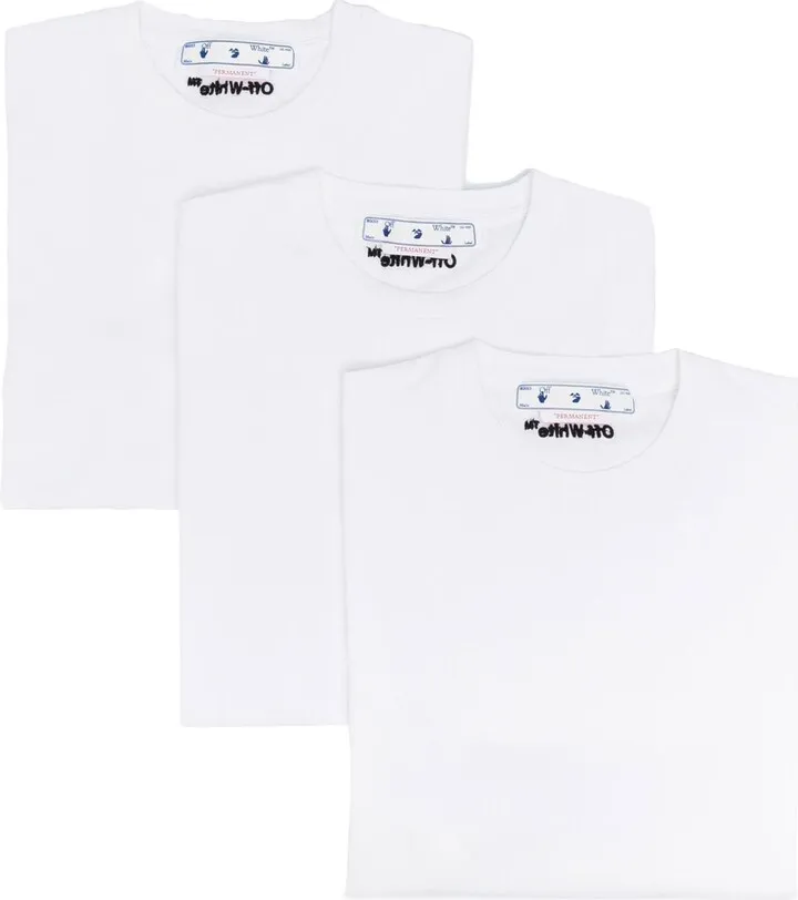 embroidered logo cotton T-shirt