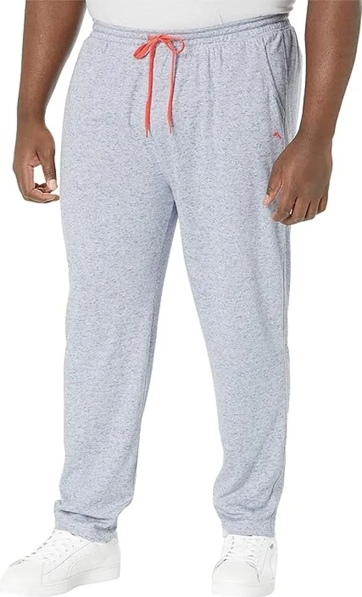 Tommy Bahama Wicking Joggers (Heather Blue) Men's Pajama