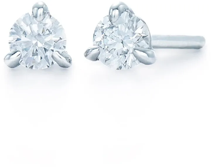 0.25ct tw Diamond & Platinum Stud Earrings