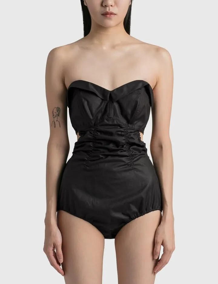 Waxed Cotton Bodysuit