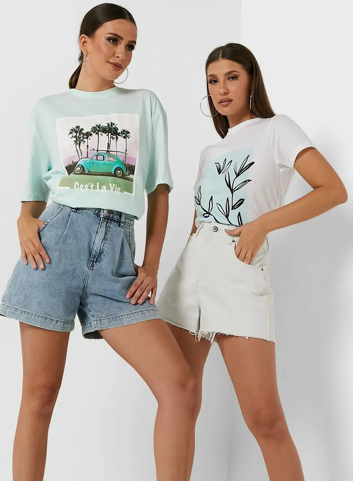 2 Pack Graphic T-Shirt