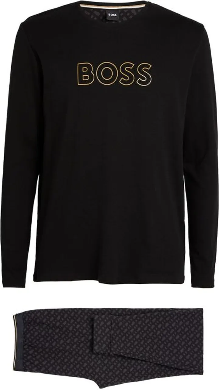 Boss Metallic-Logo Pyjama Set
