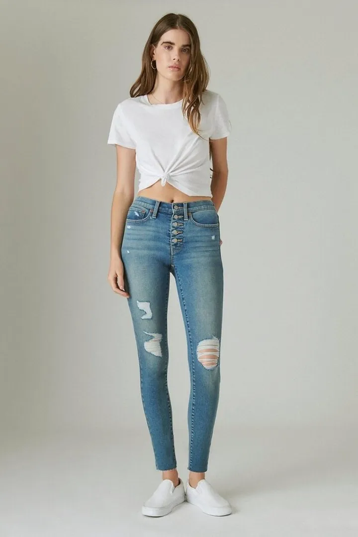 High Rise Bridgette Skinny