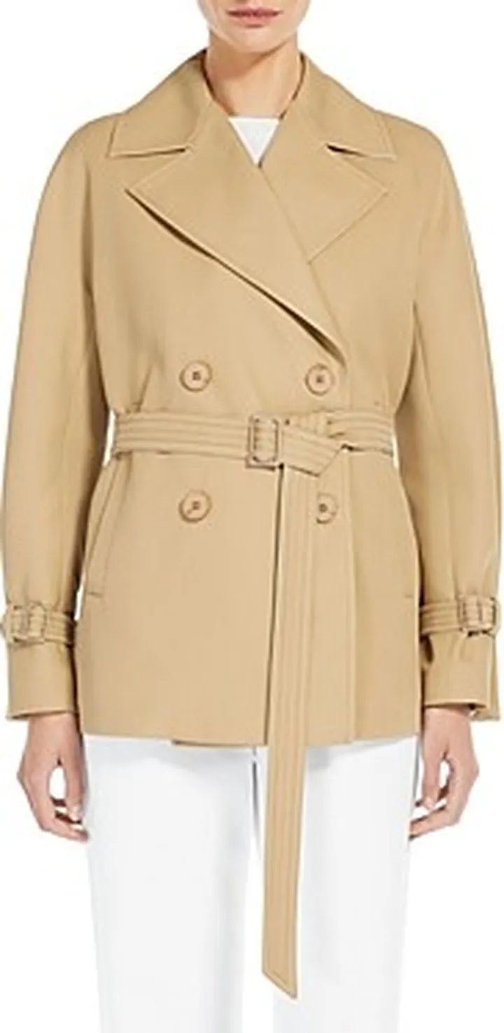 Max Mara Studio Tunisi Belted Raincoat