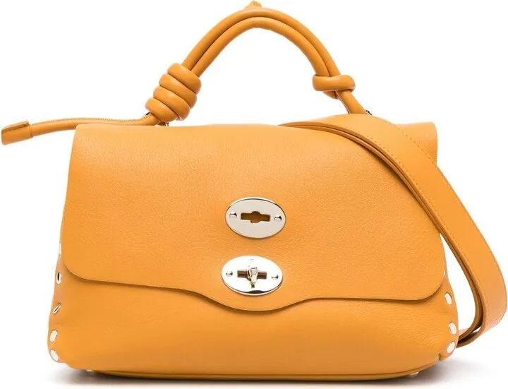 Postina leather tote bag