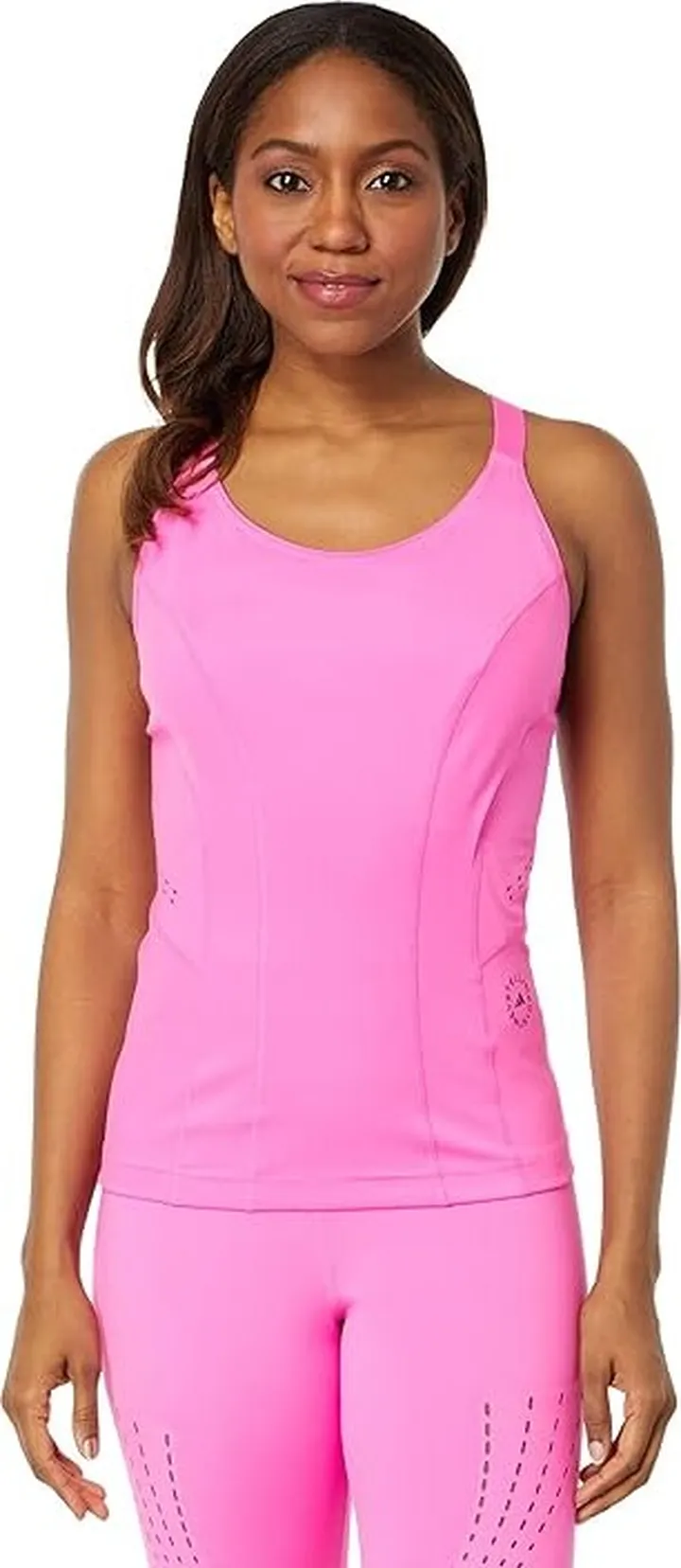 adidas by Stella McCartney TruePurpose Training Tank Top HS1728 (Screaming Pink) Women's Clothing