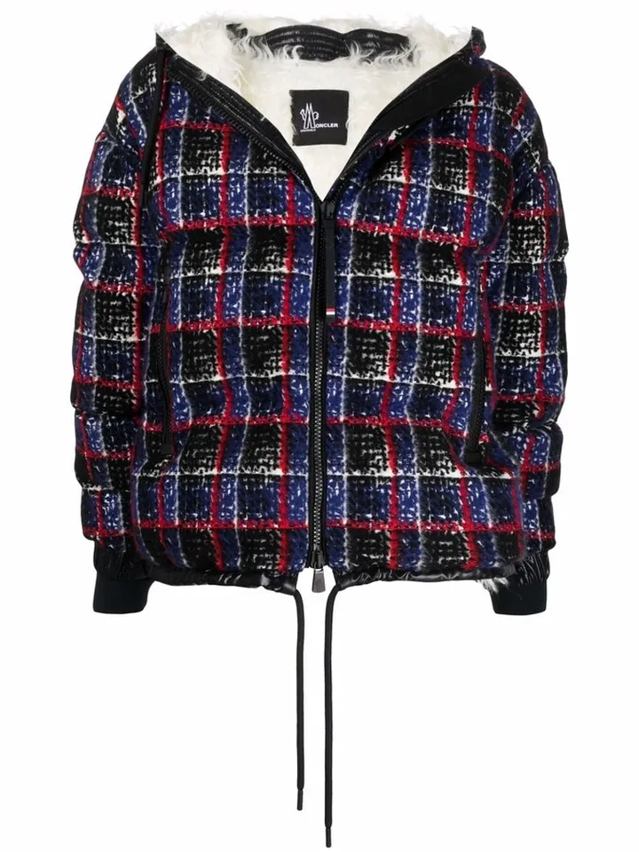 Echelle short down bomber jacket