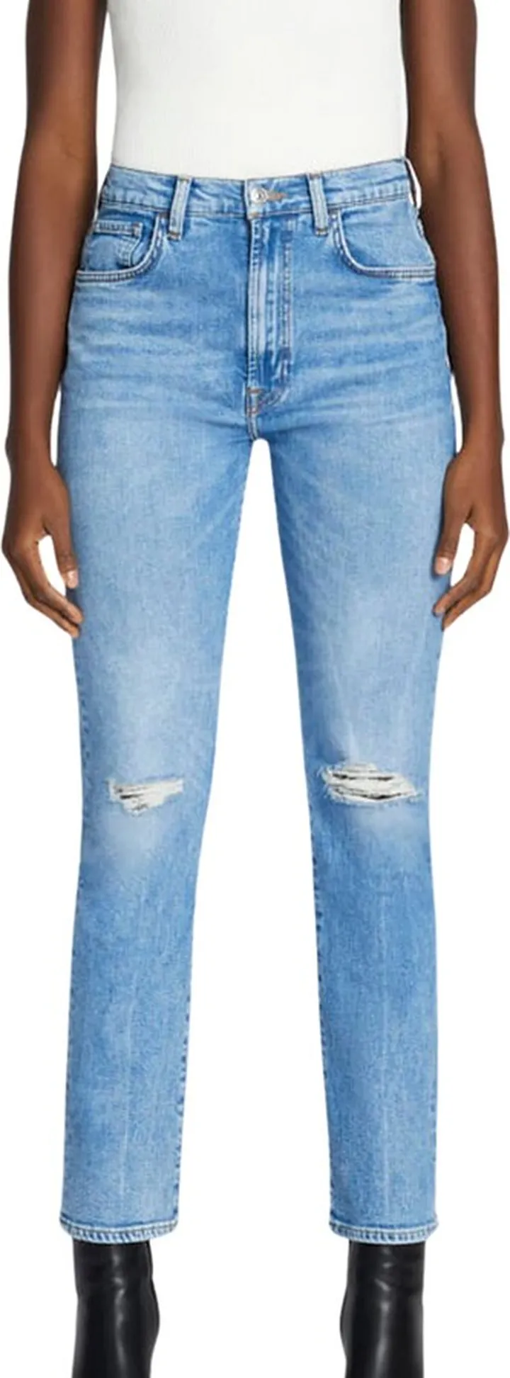 7 For All Mankind Women's Easy Slim Pants