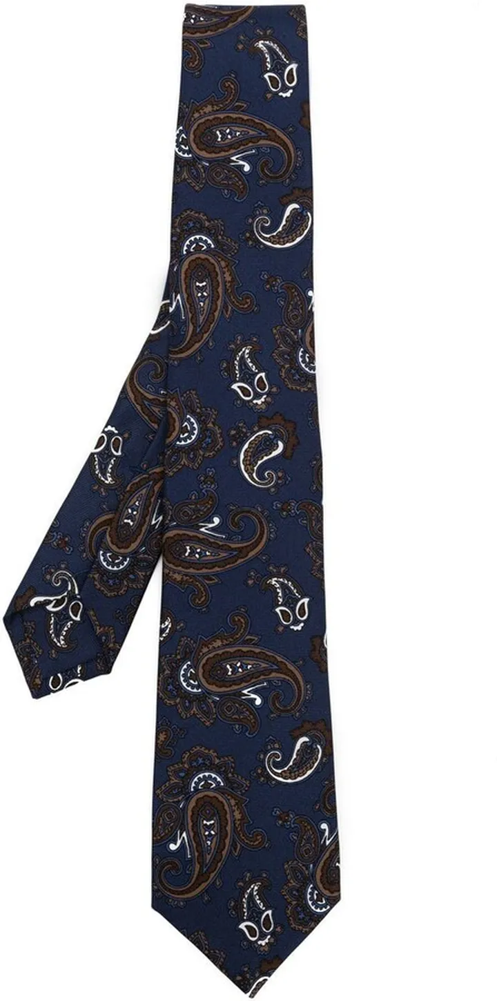 Paisley-Jacquard Silk Tie