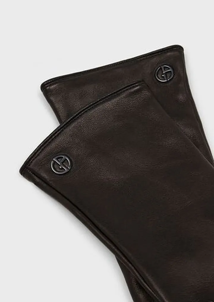Lambskin nappa leather gloves