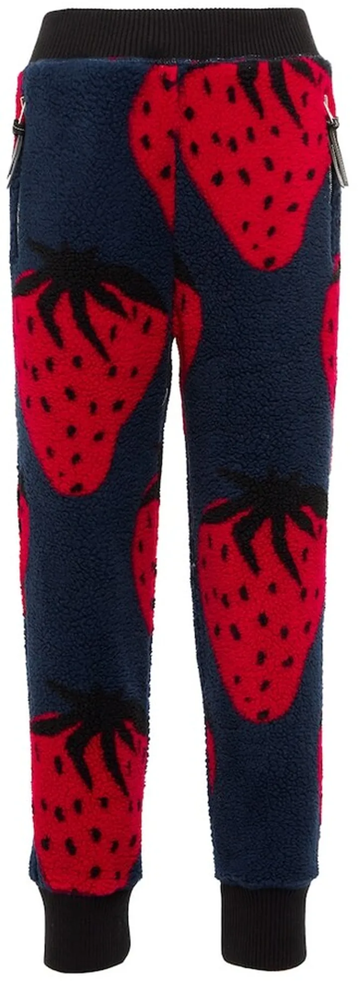 Printed fleece sweatpants