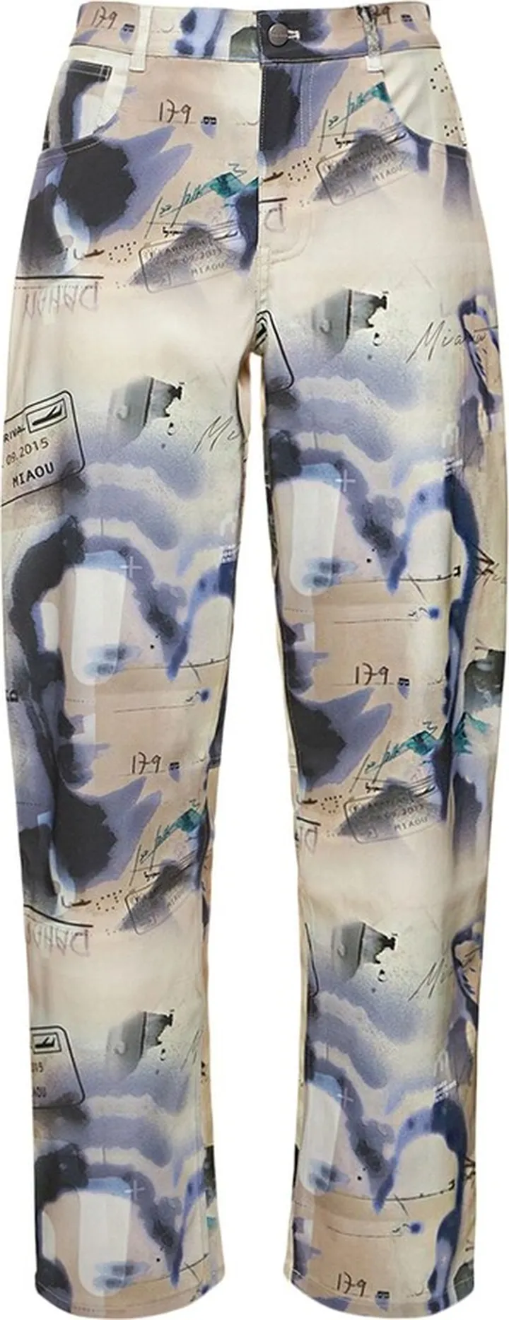 Fargo printed straight pants