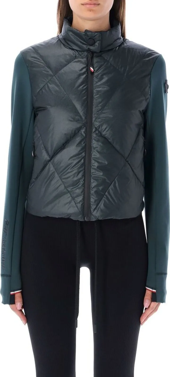 Moncler Grenoble Daynamic Long-Sleeved Down Jacket