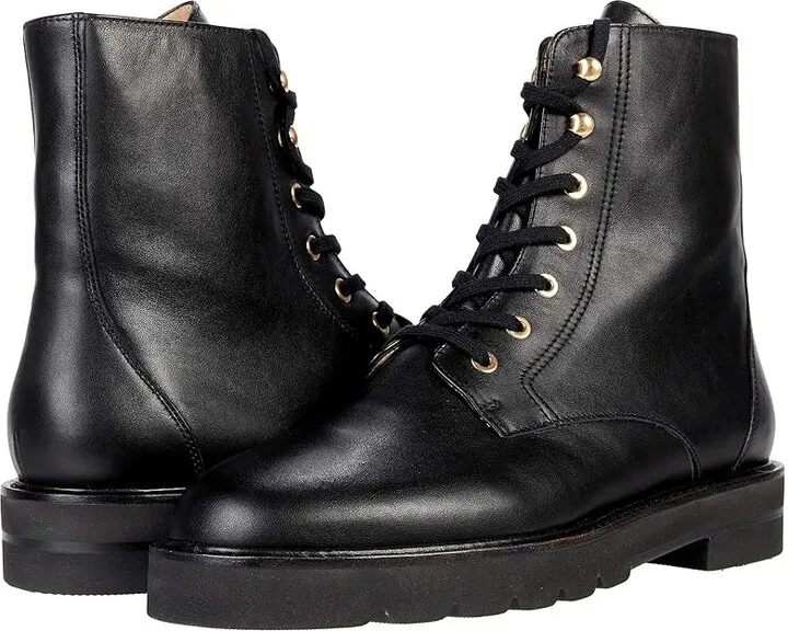 Stuart Weitzman Mila Lift Bootie (Black 1) Women's Shoes