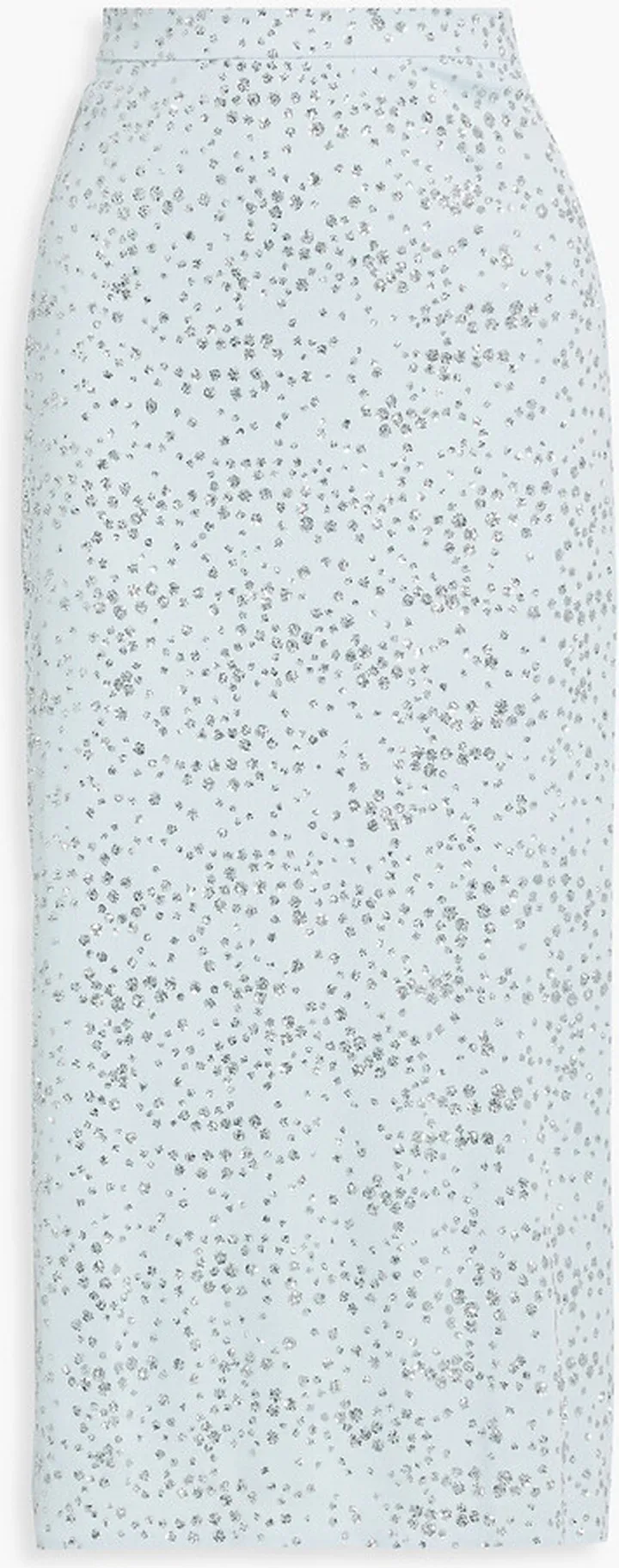 Scintilla glittered jersey midi pencil skirt