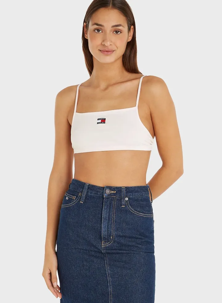 Strappy Tie Detail Crop Top